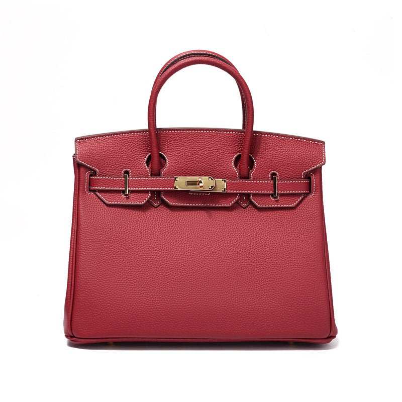 Women's Structured Top Handle Handbag – Elegant Everyday Shoulder Bag