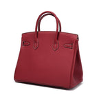 Women's Structured Top Handle Handbag – Elegant Everyday Shoulder Bag