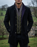 Men's Tailored Winter Overcoat – Warm Lined Classic Coat