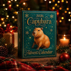 Penny | Capybara Christmas Advent Calendar 2026 with 24 Funny Daily Surprises