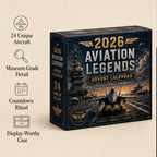 Theo | Aviation Christmas Advent Calendar 2026 with 24 Collectible Aircraft Models