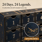 Theo | Aviation Christmas Advent Calendar 2026 with 24 Collectible Aircraft Models