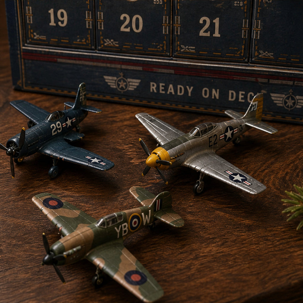 Theo | Aviation Christmas Advent Calendar 2026 with 24 Collectible Aircraft Models
