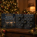Theo | Aviation Christmas Advent Calendar 2026 with 24 Collectible Aircraft Models