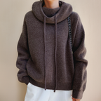 Women's Fine Knit Turtleneck Sweater – Elegant High Neck Pullover