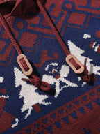 Baxter | Unisex Hooded Reindeer Christmas Knit Sweater