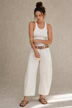 Paige | Women Barrel Leg Ankle Length Jeans
