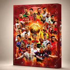 Logan | Football Christmas Advent Calendar with 24 Surprise Doors for Fans