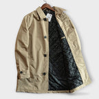 Grant | Men Quilted Lining Button Front Car Coat