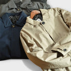 Grant | Men Quilted Lining Button Front Car Coat