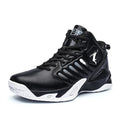 Men's High-Top Basketball Shoes – Cushioned Non-Slip Court Sneakers