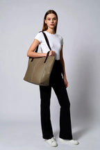 Women's Structured Laptop Tote Bag – Everyday Work Handbag