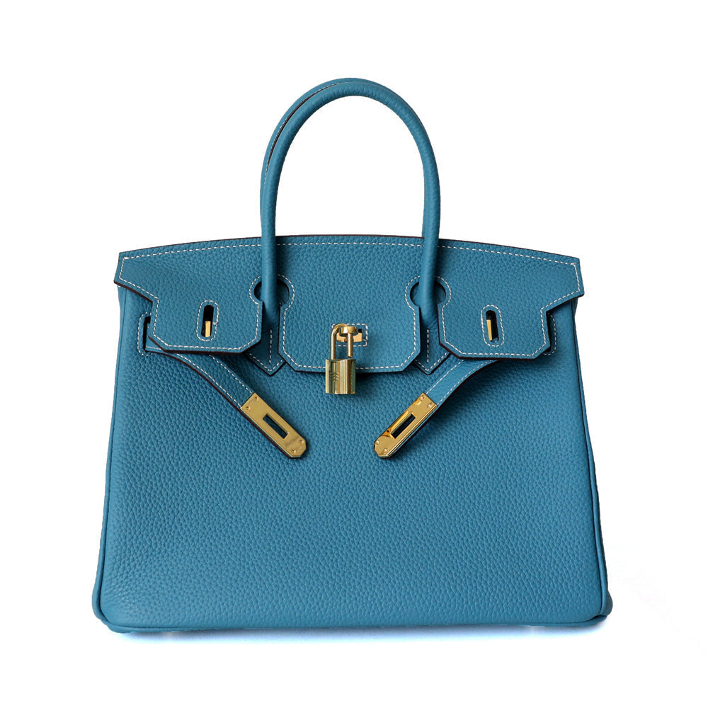 Women's Structured Top Handle Handbag – Elegant Everyday Shoulder Bag