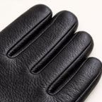 Men's Wool Lined Driving Gloves – Faux Leather Winter Gloves