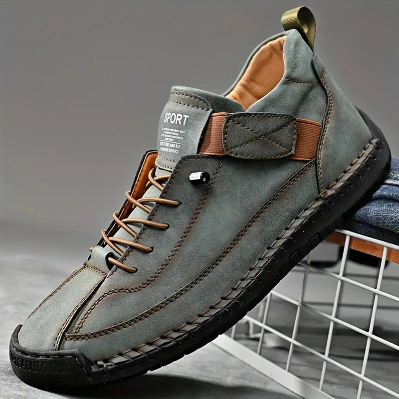 Henry | Men Orthopedic Style Lace Up Walking Sneakers