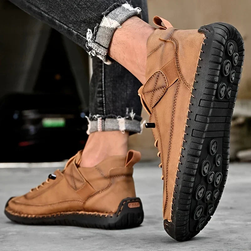 Henry | Men Orthopedic Style Lace Up Walking Sneakers