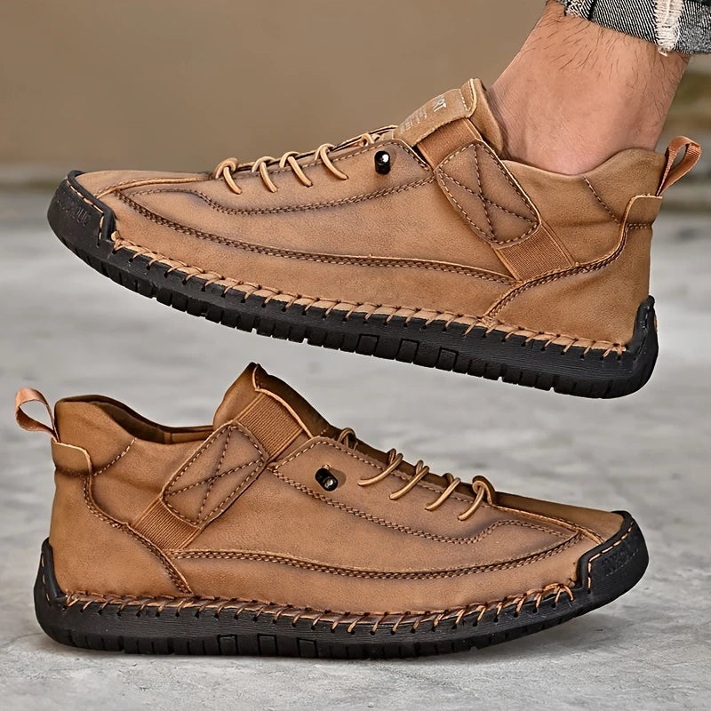 Henry | Men Orthopedic Style Lace Up Walking Sneakers
