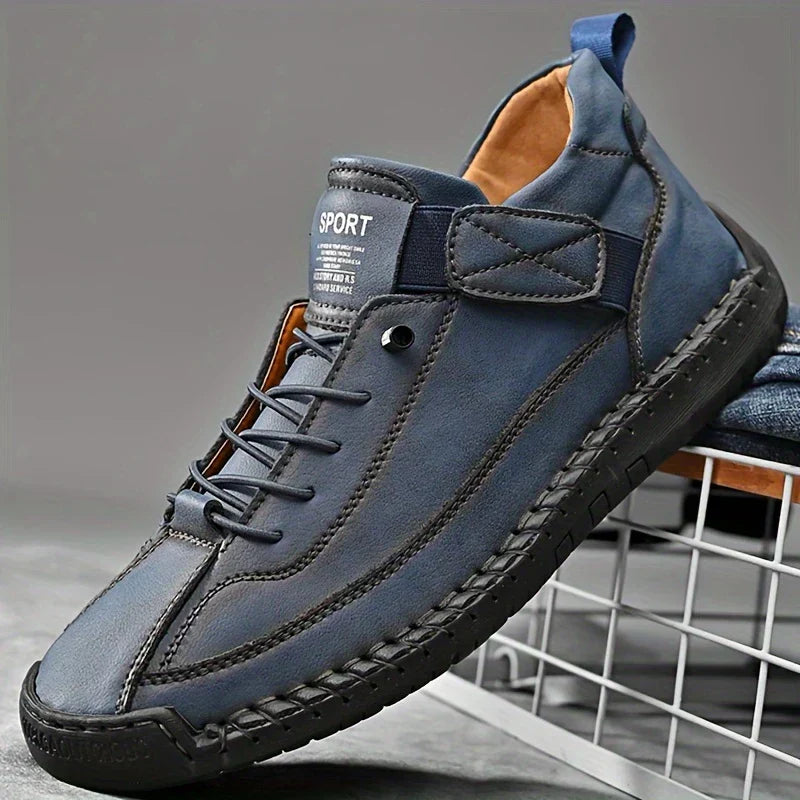 Henry | Men Orthopedic Style Lace Up Walking Sneakers