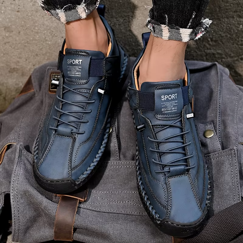 Henry | Men Orthopedic Style Lace Up Walking Sneakers