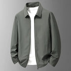 Cole | Men Hooded Zip Front Windbreaker Jacket