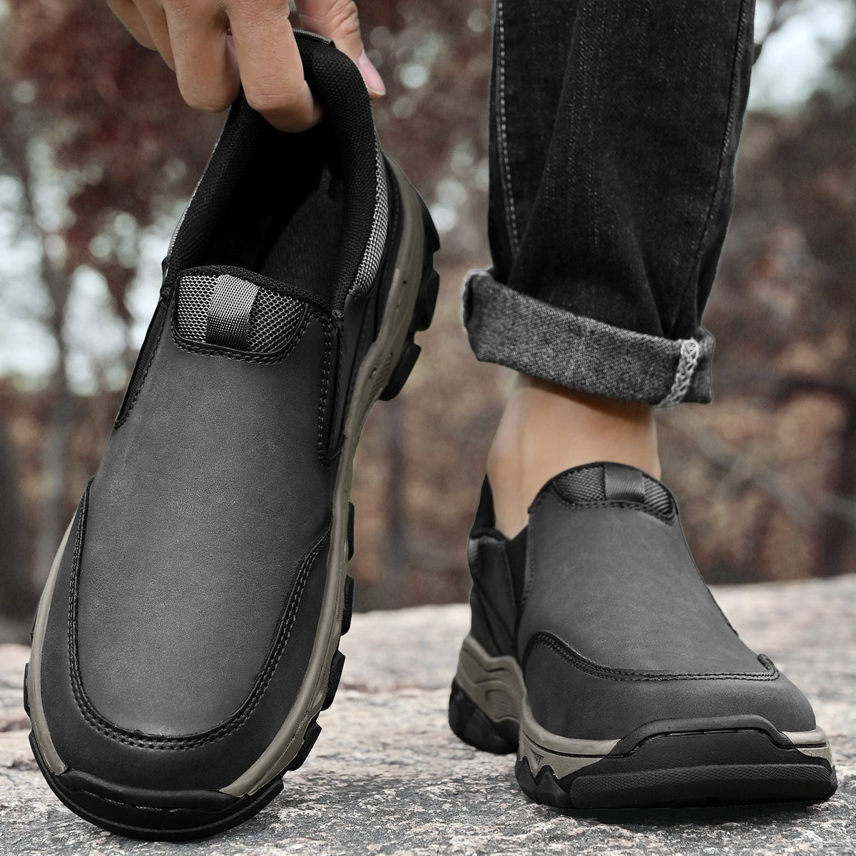 Vernon | Men Casual Slip On Walking Shoes