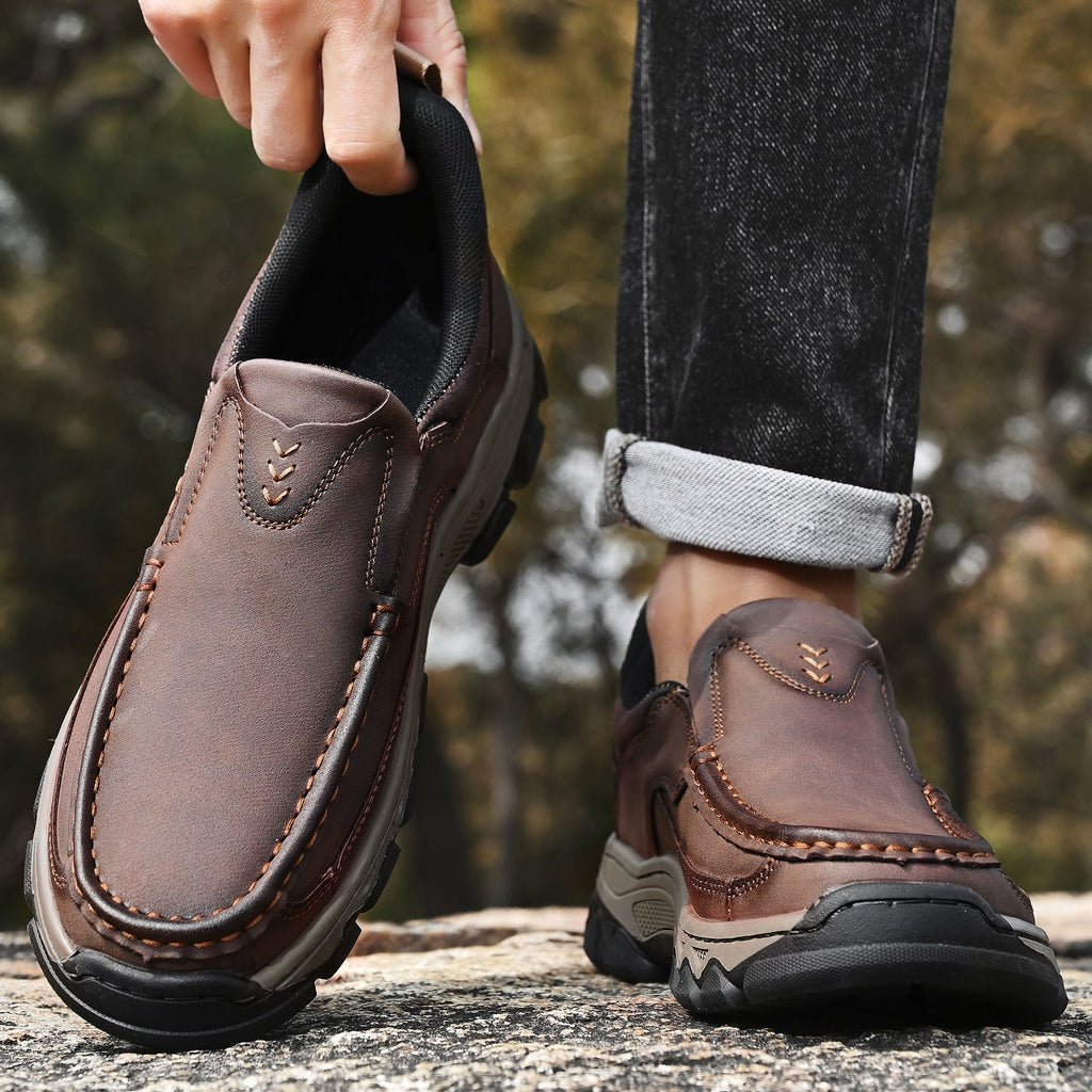 Russell | Men Orthopedic Style Slip On Walking Shoes