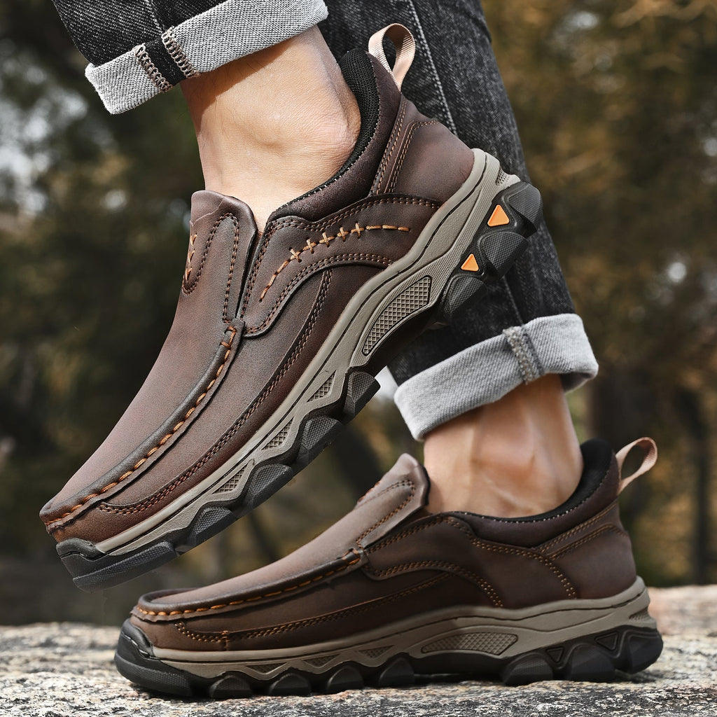 Russell | Men Orthopedic Style Slip On Walking Shoes