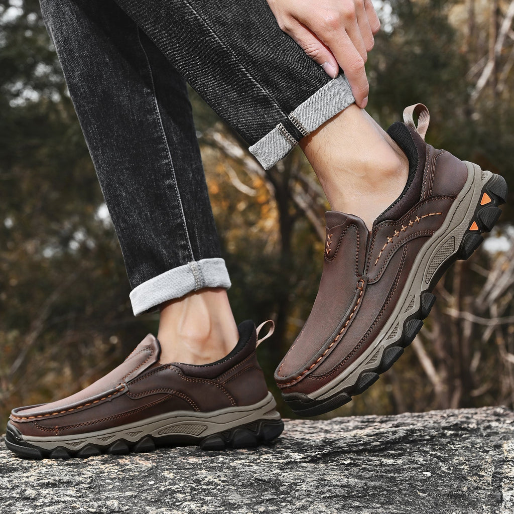 Russell | Men Orthopedic Style Slip On Walking Shoes