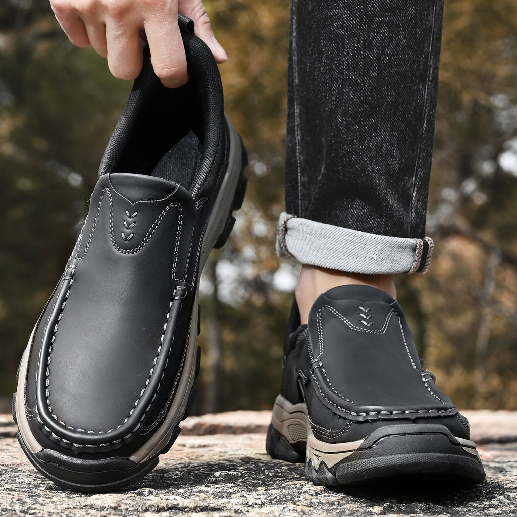 Russell | Men Orthopedic Style Slip On Walking Shoes