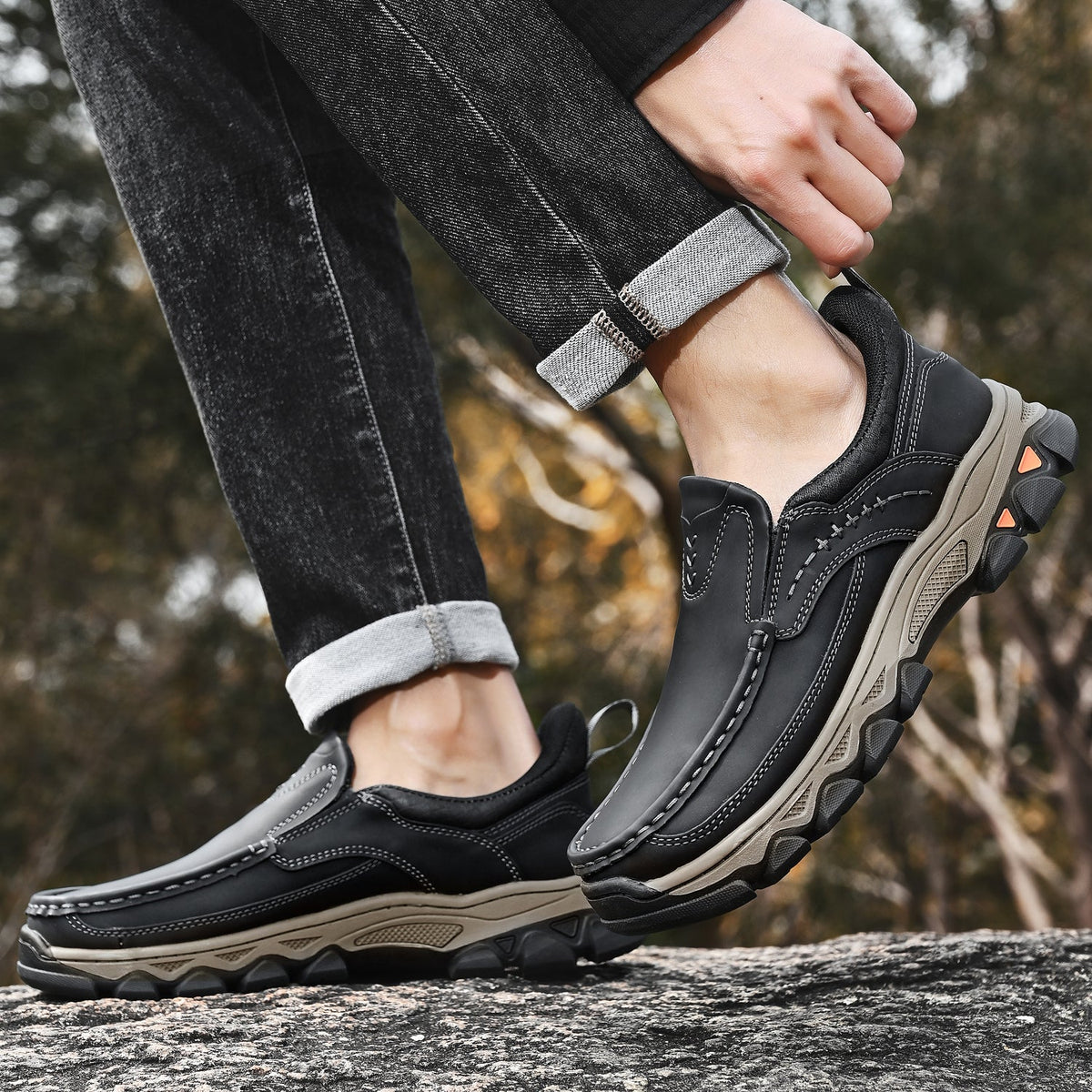 Russell | Men Orthopedic Style Slip On Walking Shoes