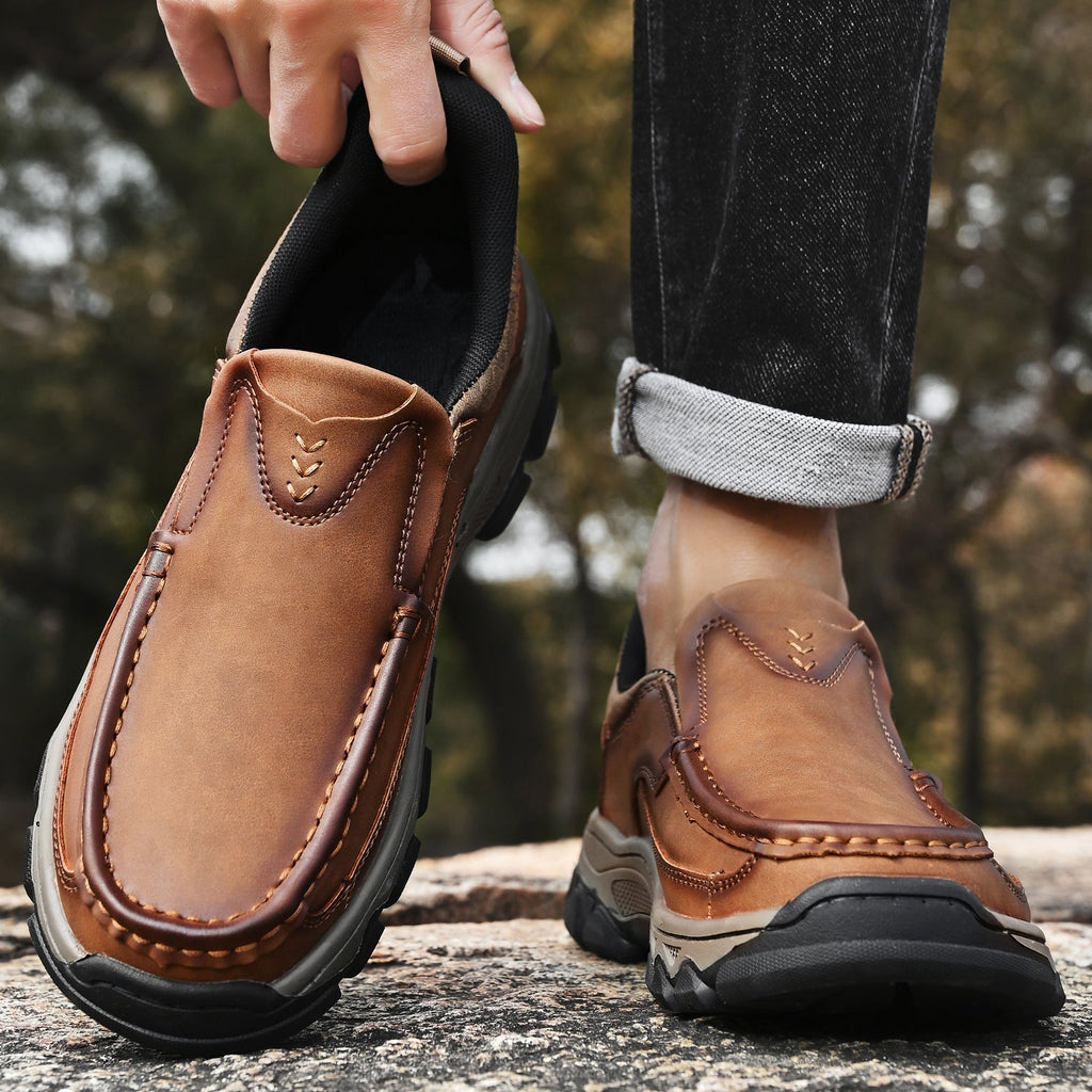 Russell | Men Orthopedic Style Slip On Walking Shoes