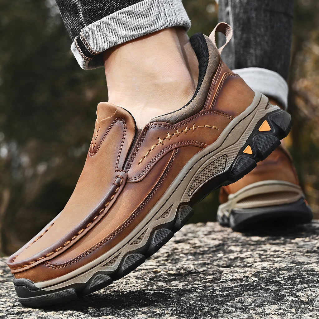 Russell | Men Orthopedic Style Slip On Walking Shoes
