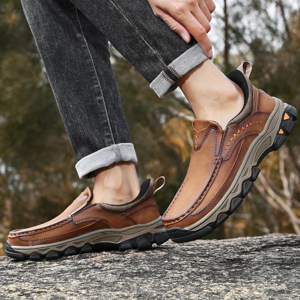 Russell | Men Orthopedic Style Slip On Walking Shoes