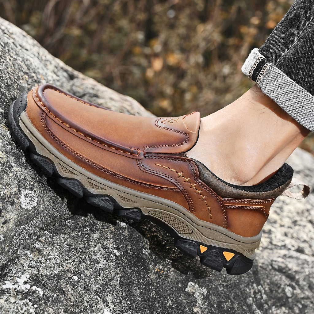 Russell | Men Orthopedic Style Slip On Walking Shoes