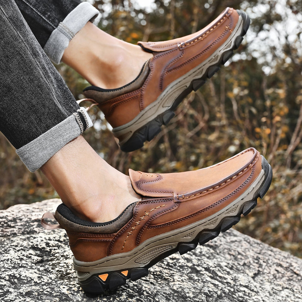 Russell | Men Orthopedic Style Slip On Walking Shoes