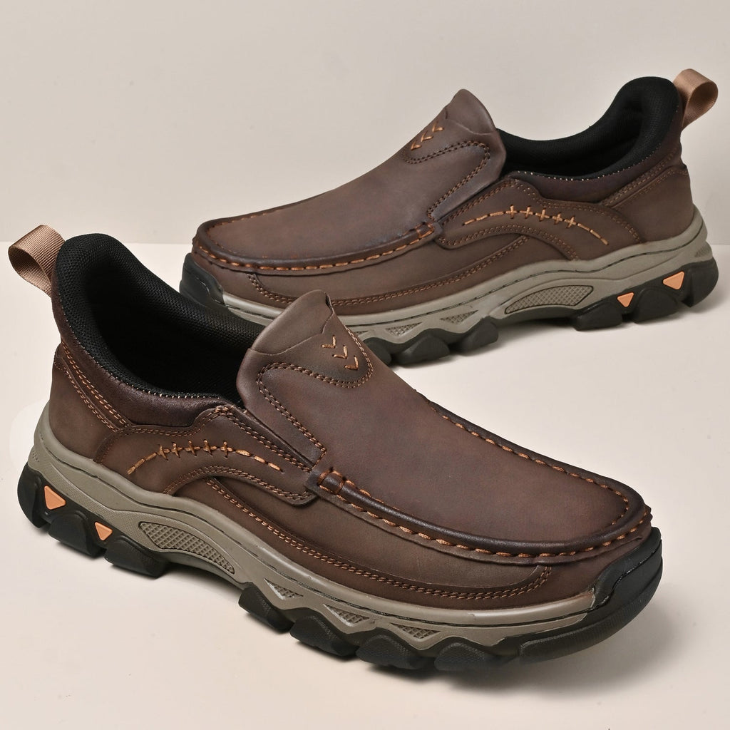 Russell | Men Orthopedic Style Slip On Walking Shoes
