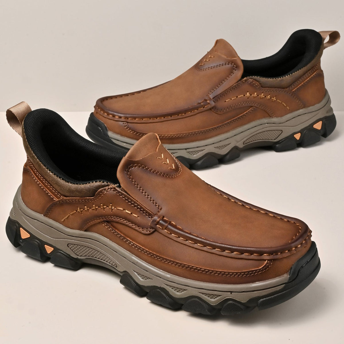 Russell | Men Orthopedic Style Slip On Walking Shoes