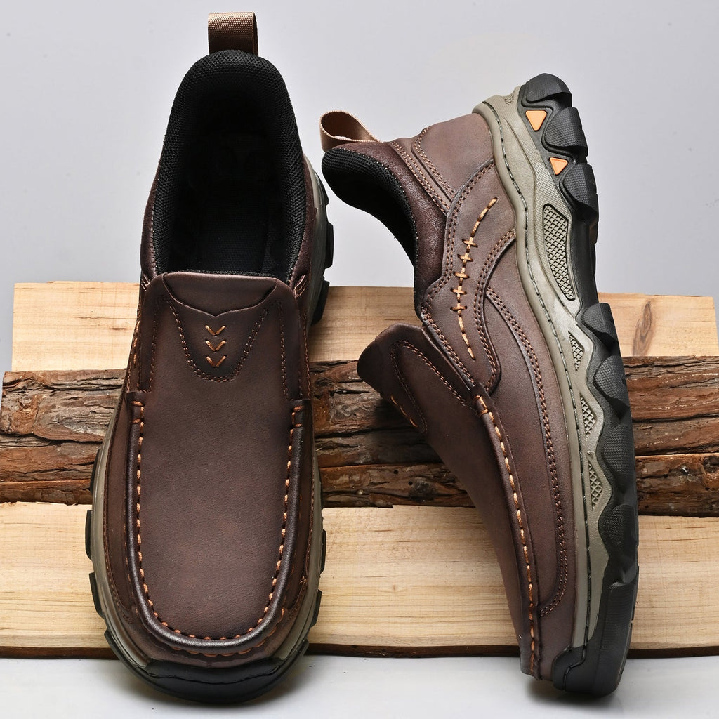 Russell | Men Orthopedic Style Slip On Walking Shoes