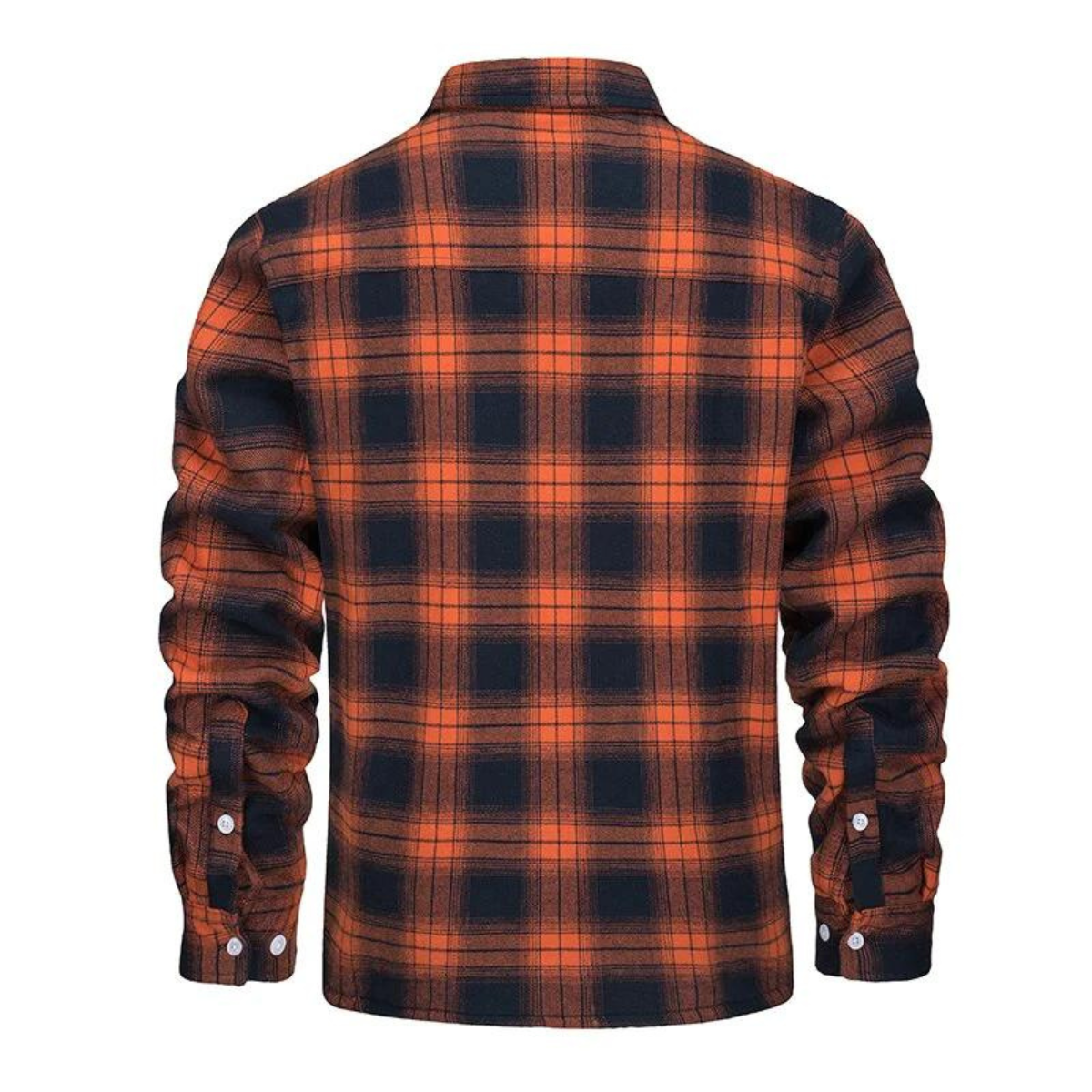 Wyatt | Men Sherpa Lined Plaid Shirt Jacket