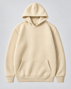 Men's Brushed Fleece Pullover Hoodie – Kangaroo Pocket Sweatshirt
