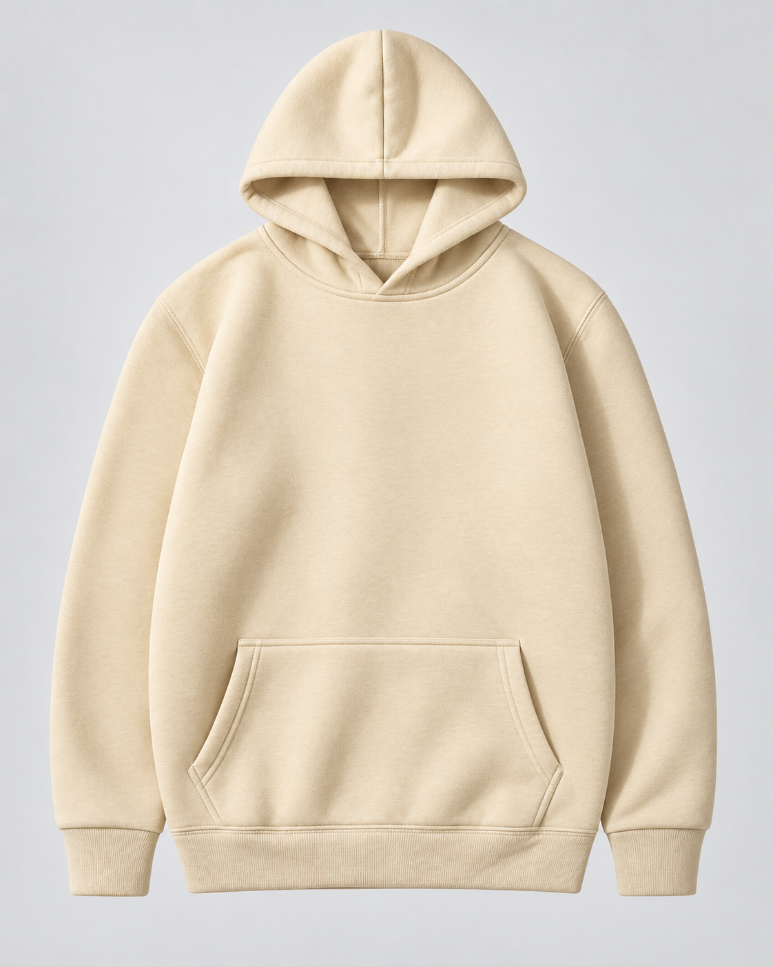 Men's Brushed Fleece Pullover Hoodie – Kangaroo Pocket Sweatshirt