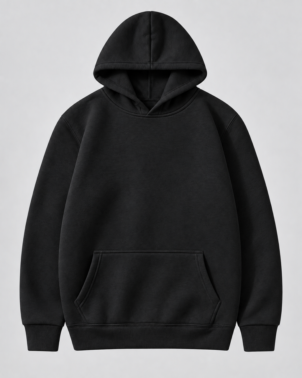 Men's Brushed Fleece Pullover Hoodie – Kangaroo Pocket Sweatshirt
