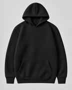 Men's Brushed Fleece Pullover Hoodie – Kangaroo Pocket Sweatshirt