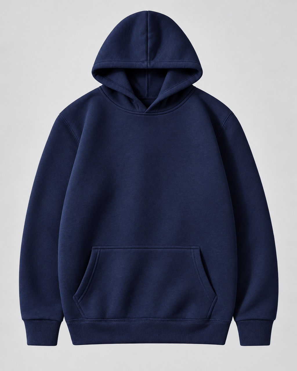Men's Brushed Fleece Pullover Hoodie – Kangaroo Pocket Sweatshirt