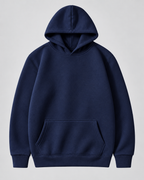 Men's Brushed Fleece Pullover Hoodie – Kangaroo Pocket Sweatshirt