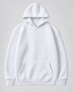 Men's Brushed Fleece Pullover Hoodie – Kangaroo Pocket Sweatshirt