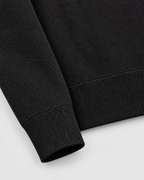 Men's Johnny Collar Knit Polo Sweater – Ribbed Long Sleeve Pullover