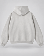 Men's Vintage Wash Zip-Up Hoodie – Oversized Fleece Sweatshirt