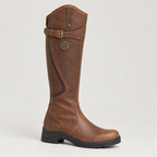 Women's Knee-High Boots with Adjustable Strap – Water-Resistant Treaded Tall Boots