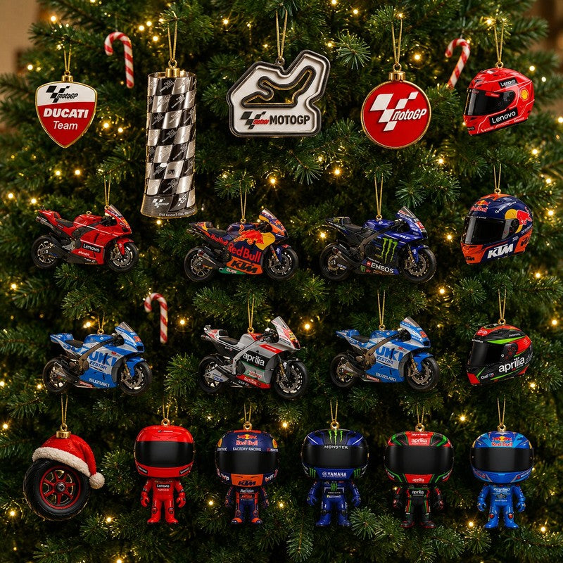 Colt | Superbike Racing Christmas Advent Calendar 2026 with 24 Motorcycle Ornaments